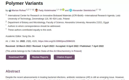 Naturally-Sourced Antibacterial Polymeric Nanomaterials with Special Reference to Modified Polymer Variants