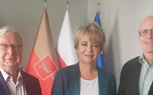 Meeting with President of Łódź