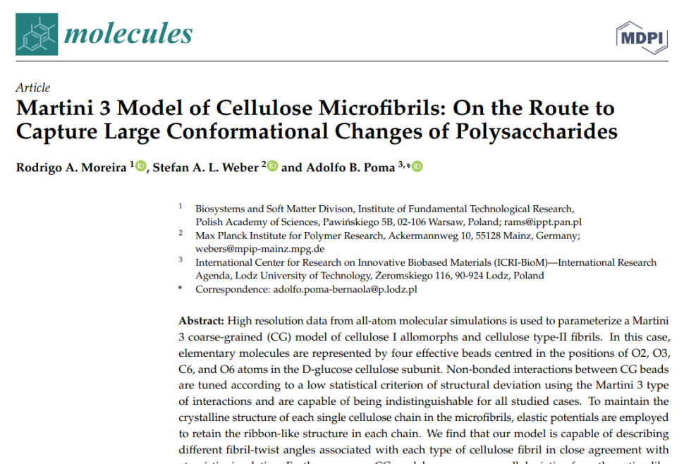 Martini 3 Model of Cellulose Microfibrils: On the Route to Capture Large Conformational Changes of Polysaccharides