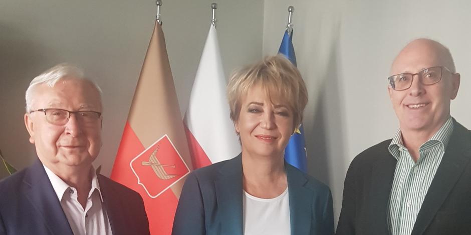 Meeting with President of Łódź